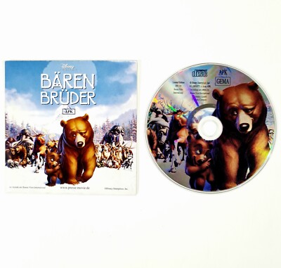 DISNEY Limited Promotion APK Disc BÄRENBRÜDER Radio Presskit CD Phil Collins
