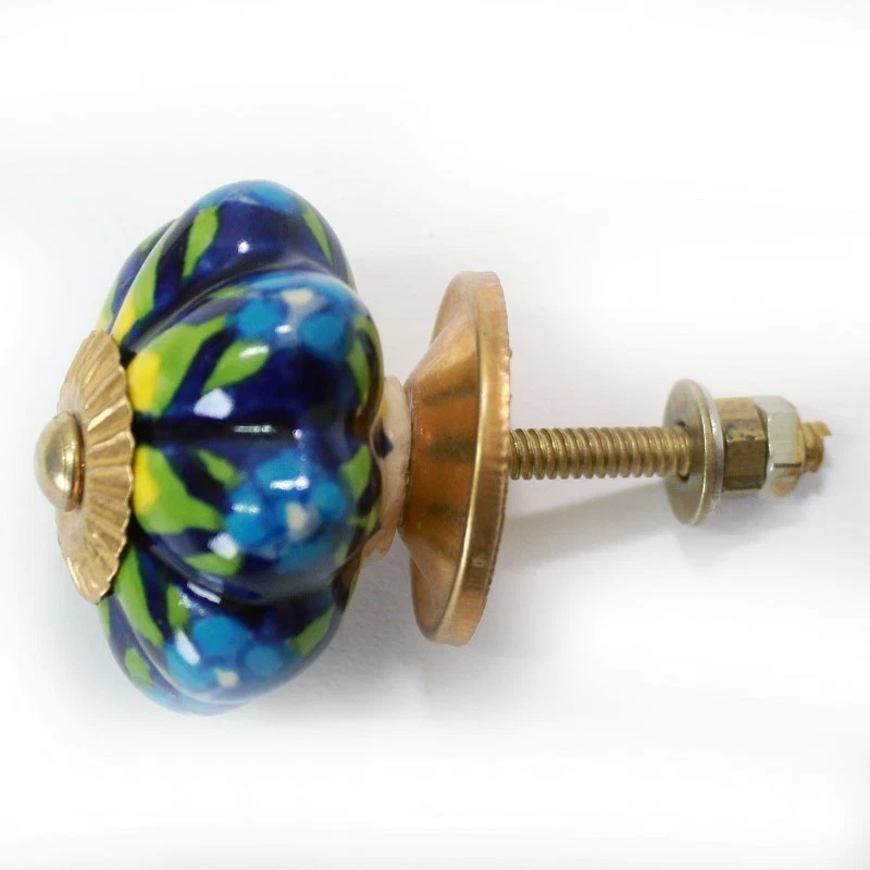 Möbelknöpfe Set 6 STK   Möbelgriffe Keramik Knöpfe Griffe Möbelknopf Bunt   92 - Bild 4 von 4