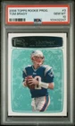 2008 Topps Rookie Progression Tom Brady #3 Patriots Graded PSA 10 GEM MINT