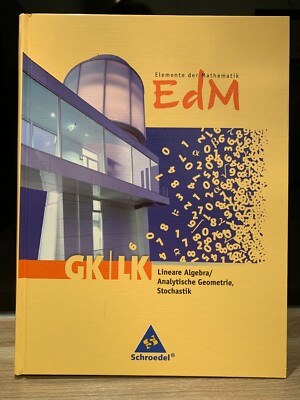 EdM Elemente der Mathematik, Algebra Geometrie, Druck: 2017, top Neuzustand