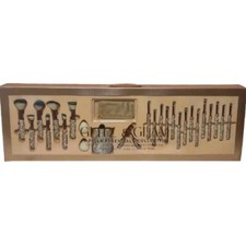 VIRAL Glitz  Glam 26 Piece Makeup Brushes FREE SHIP NEXT DAY Champagne Gold Set