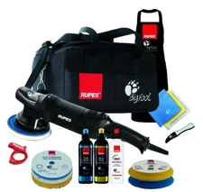 Rupes BigFoot LHR21ES/LUX Random Orbital Polisher Deluxe Kit Compound & Pads