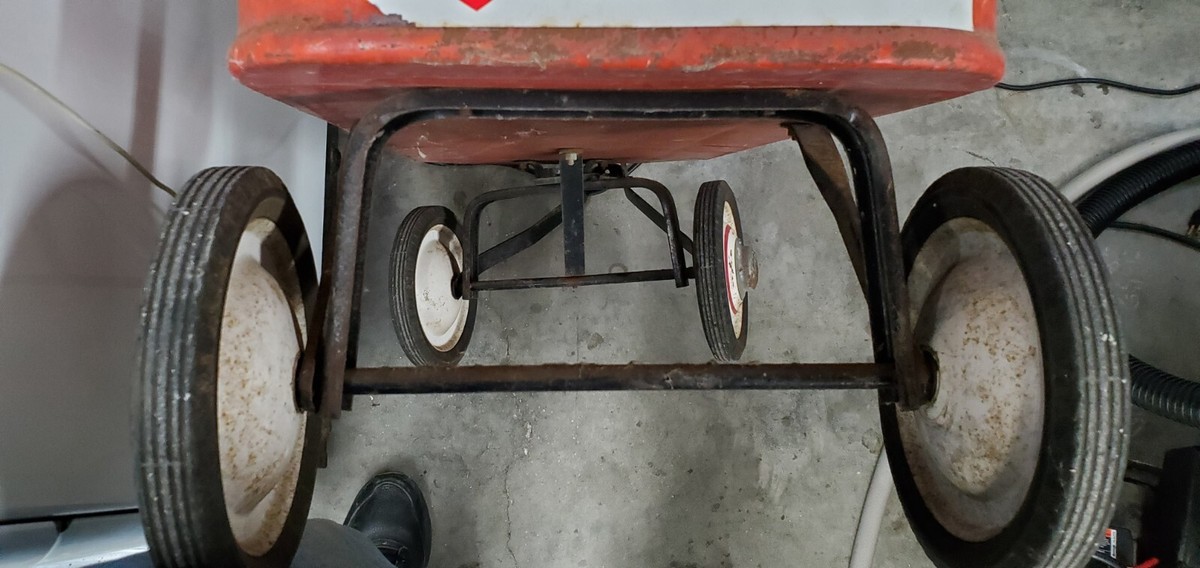 Vintage Rex-Jet Radio Flyer Red Metal Wagon | eBay