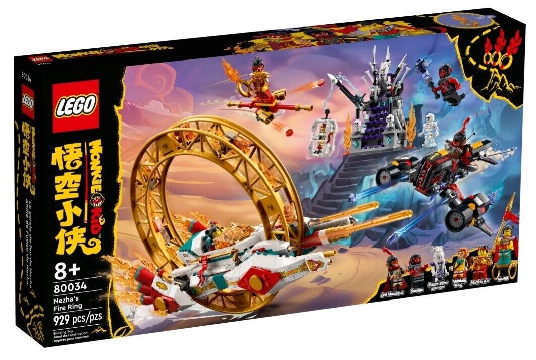 Lego 80034 Monkie Kid Nezha's Fire Ring New Sealed | eBay