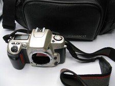 TESTED Nikon N60 35mm SLR Film 35mm AF Camera Body Strap And AMBICO camera Bag.