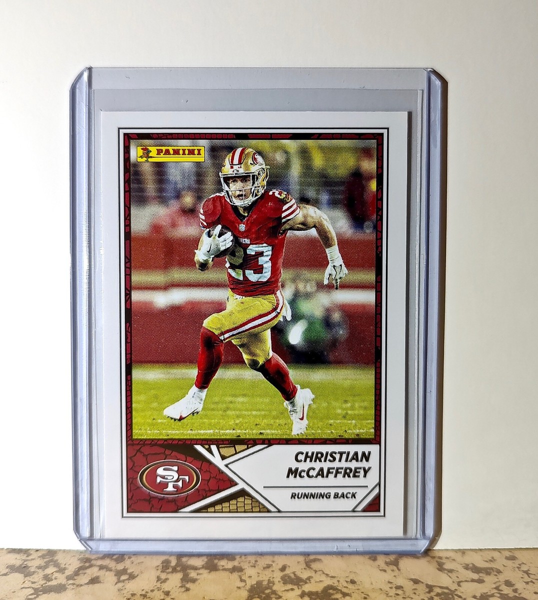 NFL カード christian mcaffrey 直筆サインRC