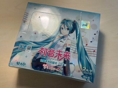 Kayou Miku Sammelkarten  Display - 30 Booster   2 .Serie - Neu & Versiegelt