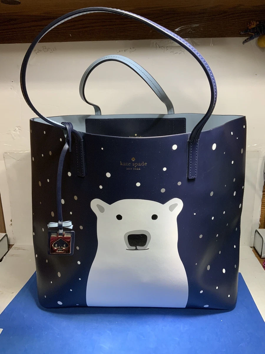 Kate spade polar bear tote top