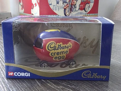 Corgi 57501 Cadburys Creme Egg Car Vintage Boxed Diecast Model