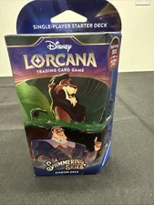 Disney Lorcana TCG: Shimmering Skies Sealed Starter Deck - Emerald & Steel