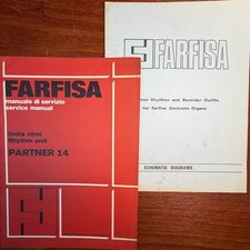 VINTAGE FARFISA PARTNER 14 SERVICE MANUAL AND SCHEMATIC DIAGRAMS