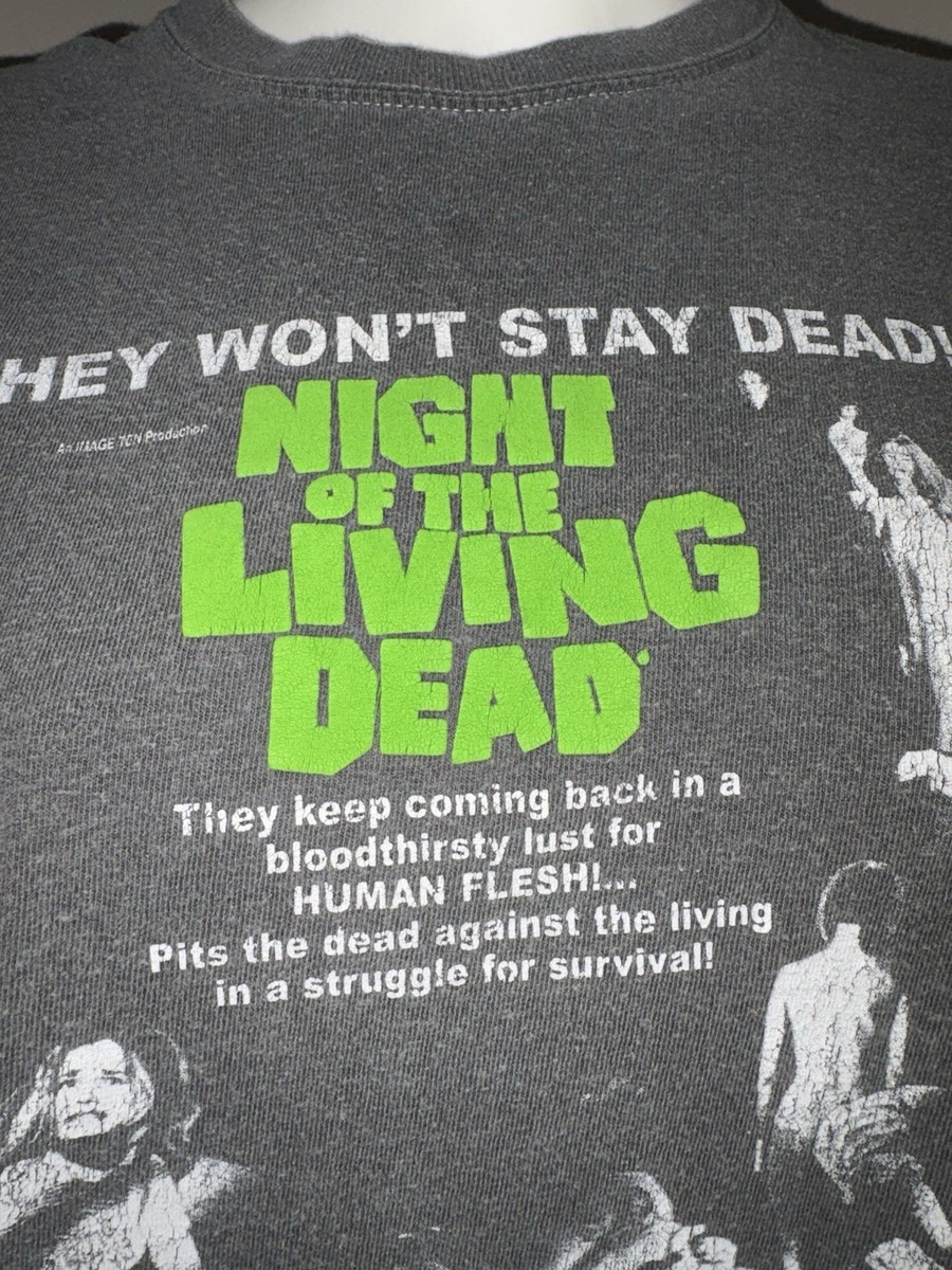 Night of the Living Dead Promotional Graphic T-Shirt Black/Gray