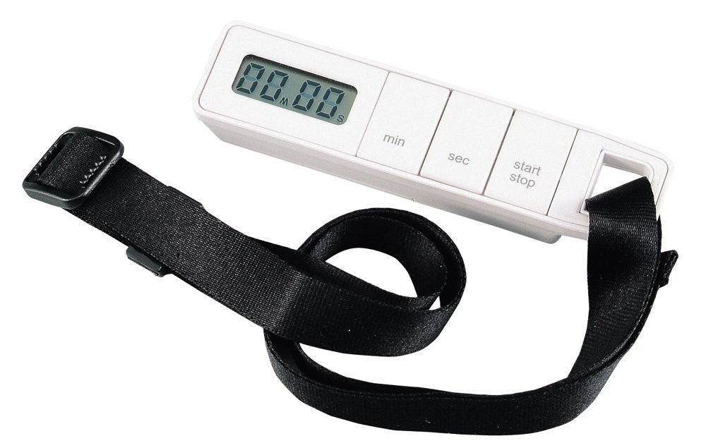 Vibration Timer for Cooking, Studying, and Exams, White C3238