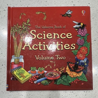 Usborne Book of Science Activities Vol 2 Hardcover 2009 Science Experiments