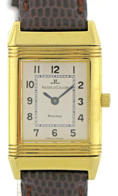 Jaeger-LeCoultre Reverso 750 /18kt Gold Damenuhr Ref. 260186 Handaufzug ~90-2005