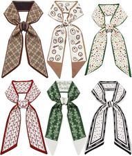 Purse Scarf Handbags For Women Skinny Hair Neck Accessories Scarves With Bag Sca