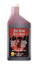 Rubie's Fake Blood 16 Fl Oz Costume Halloween Accessory Washable