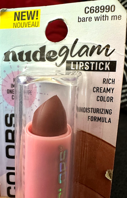 🌺2pk LA COLORS NUDE GLAM BARE WITH ME C68990 MOCHA BROWN CREAMY