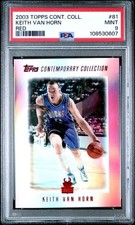 2003 Topps Contemporary Collection Keith Van Horn /225 RED Parallel PSA 9 MINT