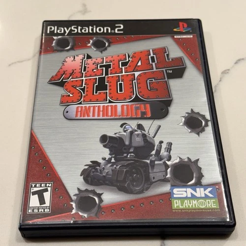 Metal Slug Anthology (PS2, 2007 SNK) Complete CIB Manual TESTED