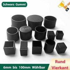 Gummi Fusskappen Stuhlbeinkappen Schutzkappen...