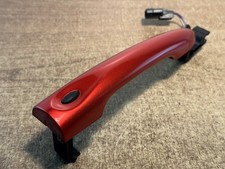 RENAULT CLIO MK4 2013 FRONT PASSENGER SIDE RED DOOR HANDLE   #4A