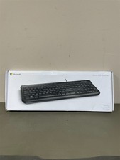 Microsoft Wired Keyboard 600 Black . Wired Keyboard for Gaming Experience. USB