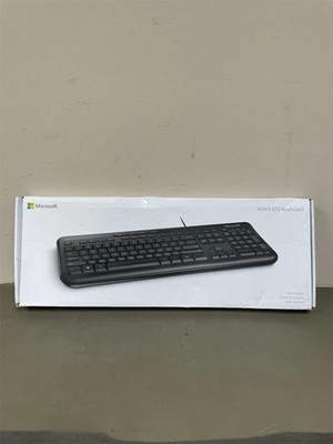 Microsoft Wired Keyboard 600 (Black). Wired Keyboard for Gaming Experience. USB
