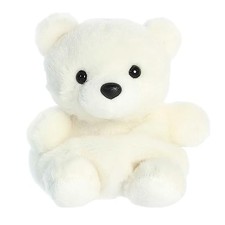 Aurora Palm Pals Puck Polar Bear White 5" 99321 Plush Stuffed Animal Toy