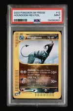Pokemon Card Houndoom 12/144 Reverse Holo Skyridge PSA 9 Mint