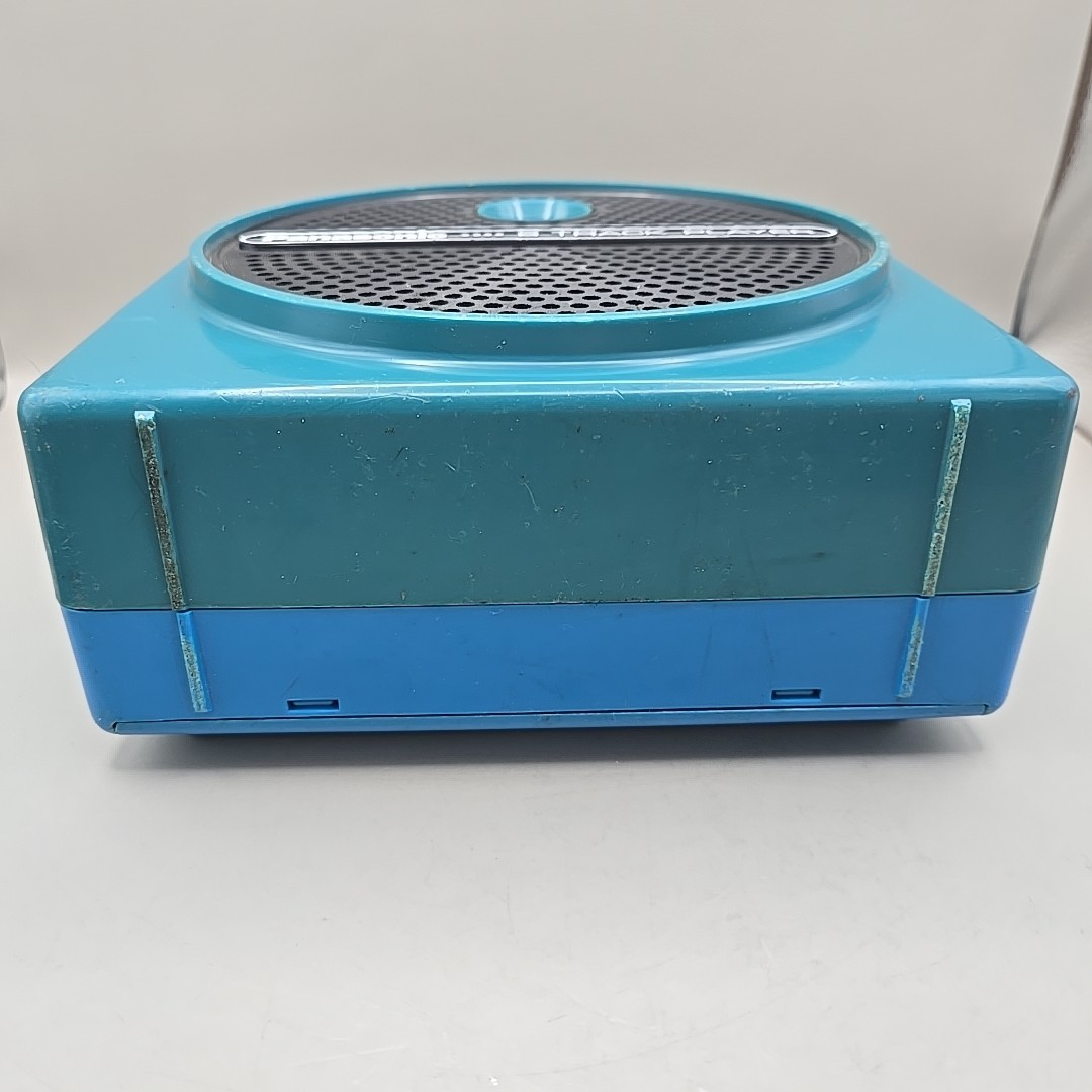Vintage Panasonic Teal Blue RQ-830S 8 Track Tape Player With Power Cord