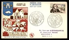 Mayfairstamps France FDC 1956 Francois de Tassis First Day Cover aax_80405