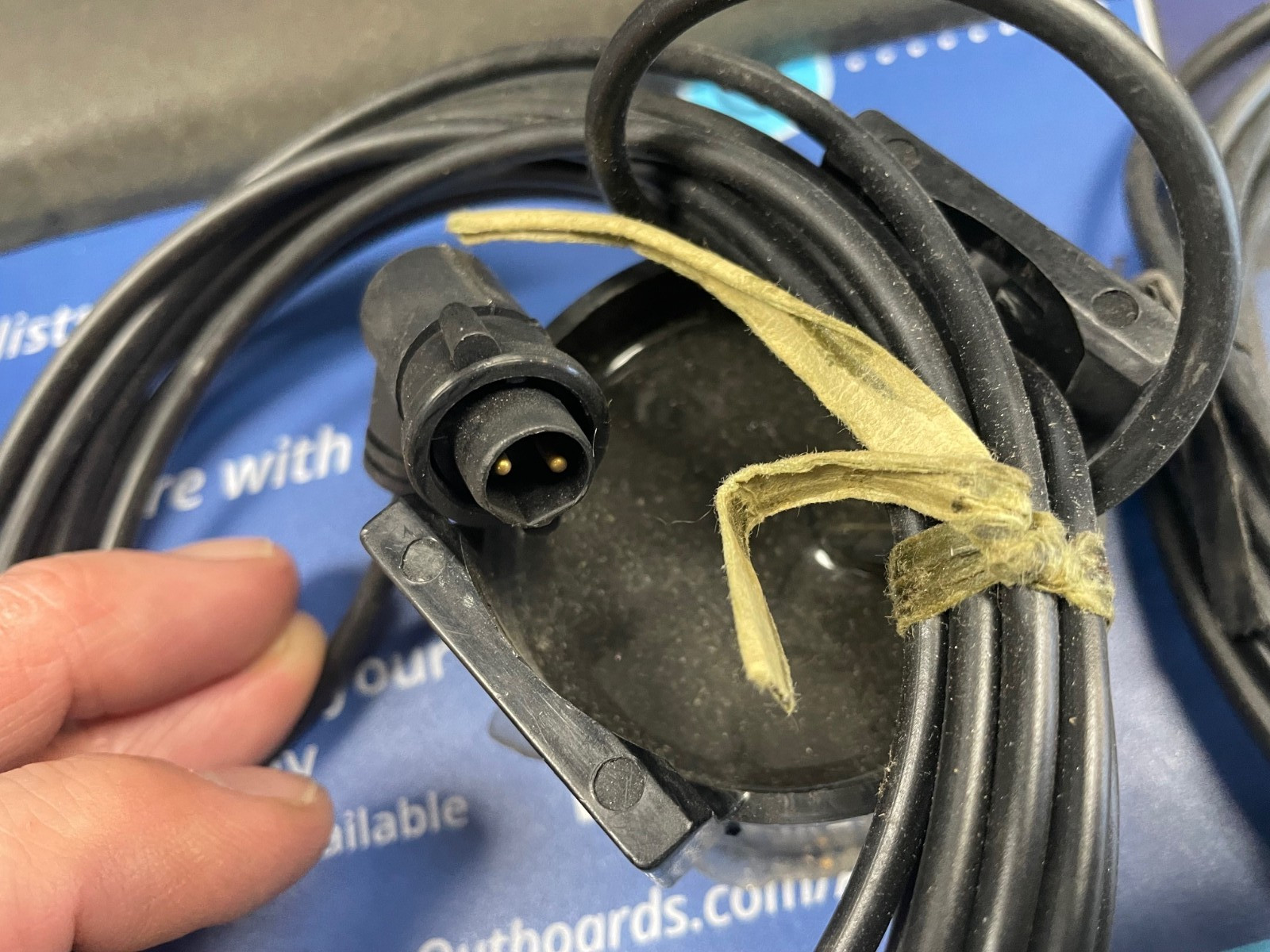 NEW Standard Horizon DST55 Depth Transducer and Power Cable