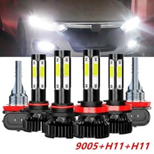 6000k Combo Led Headlight Bulbs Highlowfog For Honda Accord 2013 2014 2015 6000k Combo Led Headlight Bulbs Highlowfog For Honda Accord 2013 2014 2015
