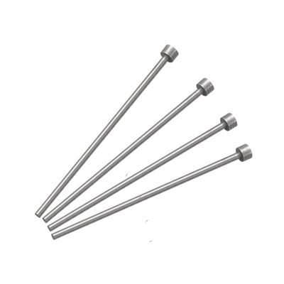 4 Pcs 5/32'' Dia x 5'' Long SKD61 Straight Ejector Pins Round Tip Punch Set