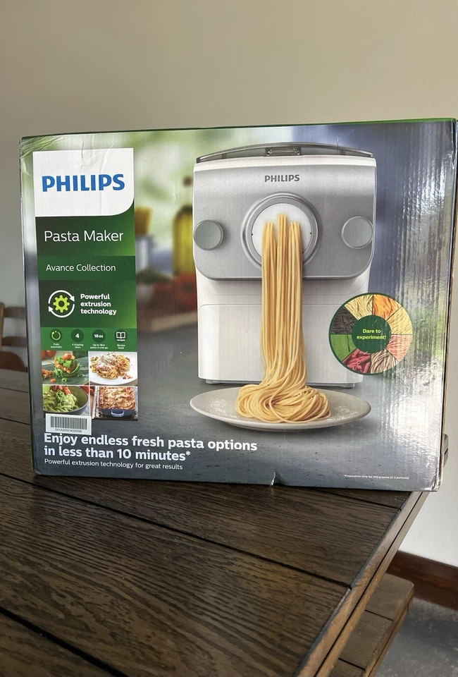 Philips Pasta Maker HR2375 / 06 - Avance Collection - NEW AND SEALED - White - Image 2 of 4
