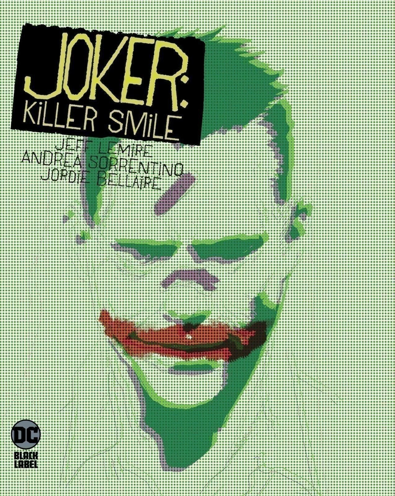 Joker Killer Smile Graphic Novel - Dark Psychological Thriller