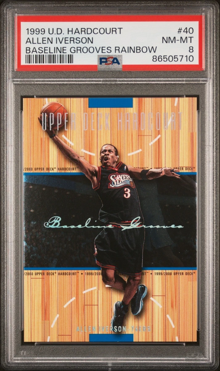 Allen Iverson Basketball Serial Numbered Sports Trading Cards