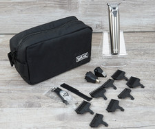 Wahl Stainless Steel Lithium-Ion Cordless Beard Trimmer Model 9818A NO CHARGER