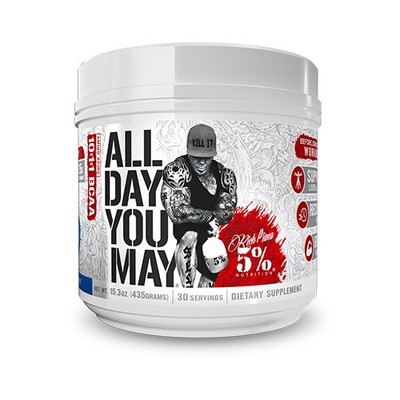 5% Nutrition - Rich Piana All Day You May (30 serv) Watermelon (86,00 EUR/kg)