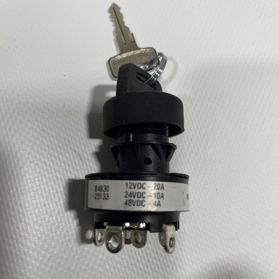 Ignition Switch 84830 With 2 Keys ON-OFF-ON 3 Position for Honeywell Aftermarket
