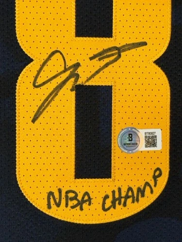 Jalen Williams Signed "JDUB NBA CHAMP" Auto Nike ADV Authentic Rookie Jersey BAS