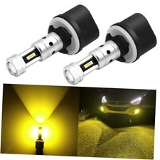 880 Yellow LED Fog Light Bulbs, 3800 Lumens Super Bright 893 899 Golden Yellow