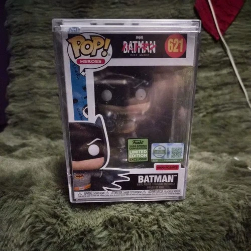 Funko Pop! Batman — (Bat-Manga!) with Pop! Protector ECCC #621