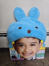 Peeps Bunny Character Capes Cape Blue Hooded Blanket Plush Easter Peep