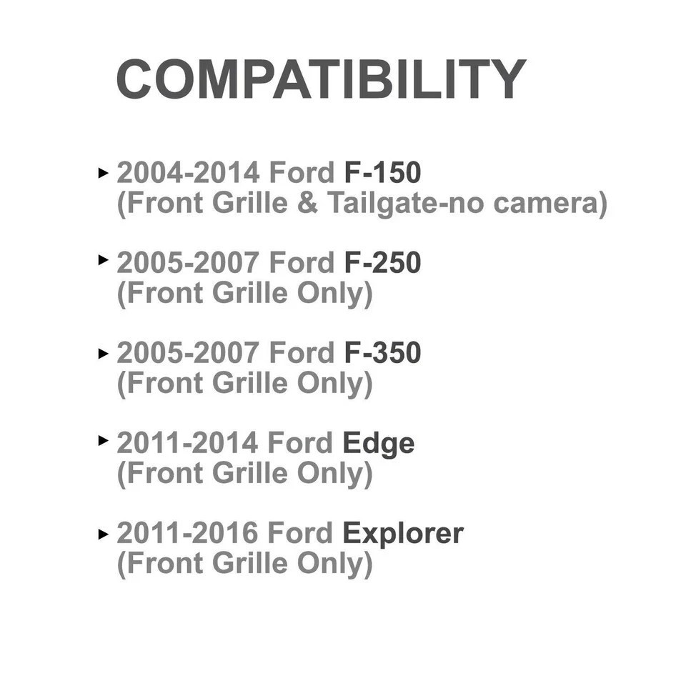 F150 Tailgate Emblem Replacement Blue & Chrome 9-Inch Oval Emblem Set For 2005-2014 Ford F150 Grille & Tailgate 9 Inch Oval Ford Logo Replacement - Foto 5