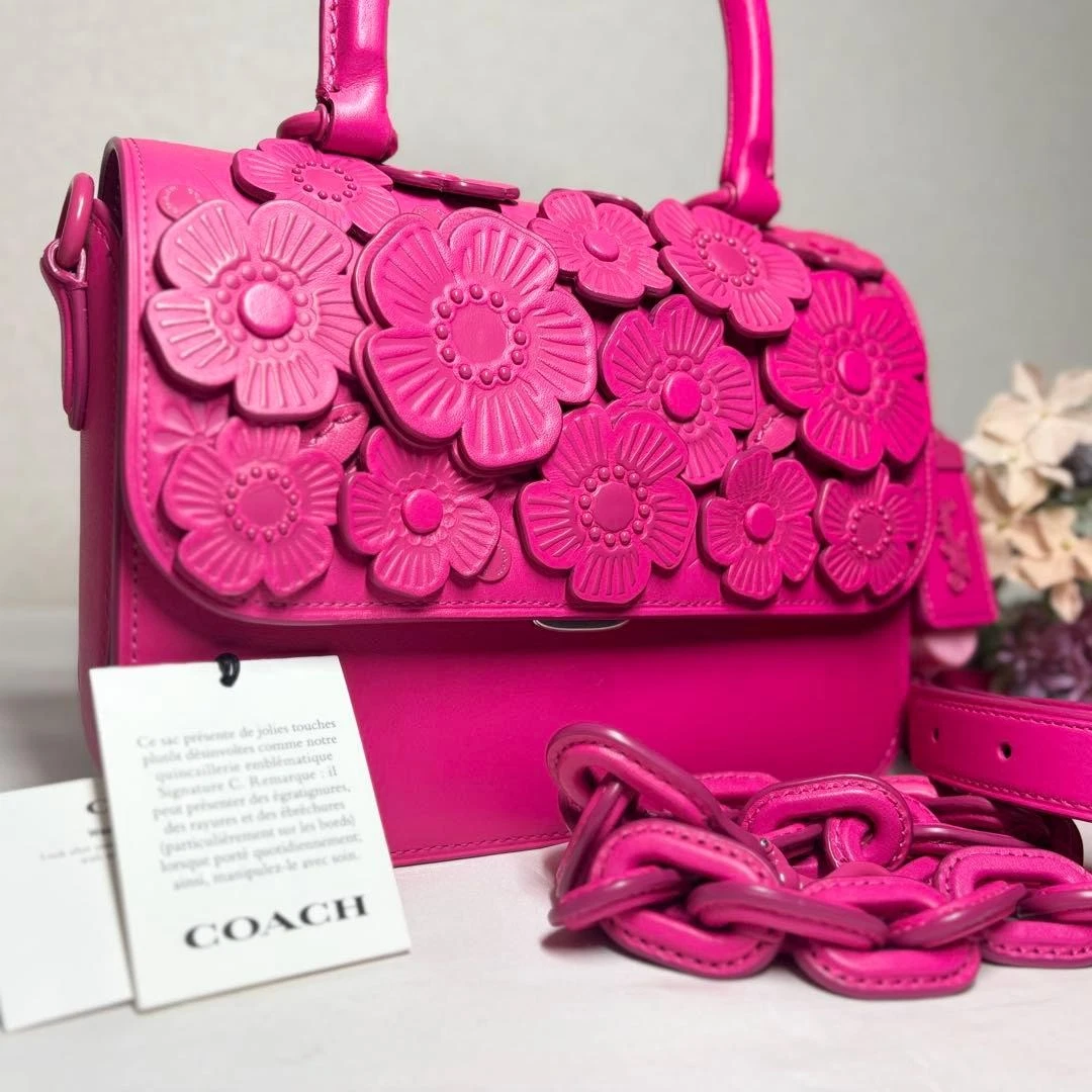 Coach Pink Floral Bags & Handbags for Women for sale | eBay