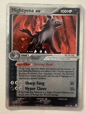 Mightyena EX Holo Card 101/110 Pokémon TCG Holon Phantoms Ultra Rare on eBay
