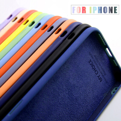 Liquid Silikon Schutzhülle Case For iPhone 17 Pro Max 16  Pro Max 15 14 13 12 11