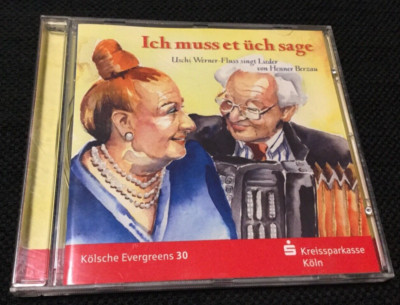 ALBUM CD KSK KÖLN KÖLSCHE EVERGREENS 30 Ich muss et üch sage Uschi Werner-Fluss